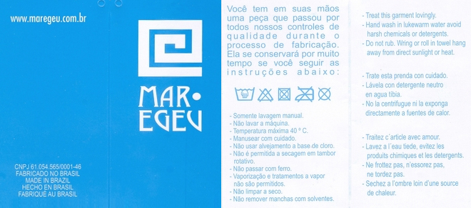 Brazilian Bikinis - Mar Egeu Label